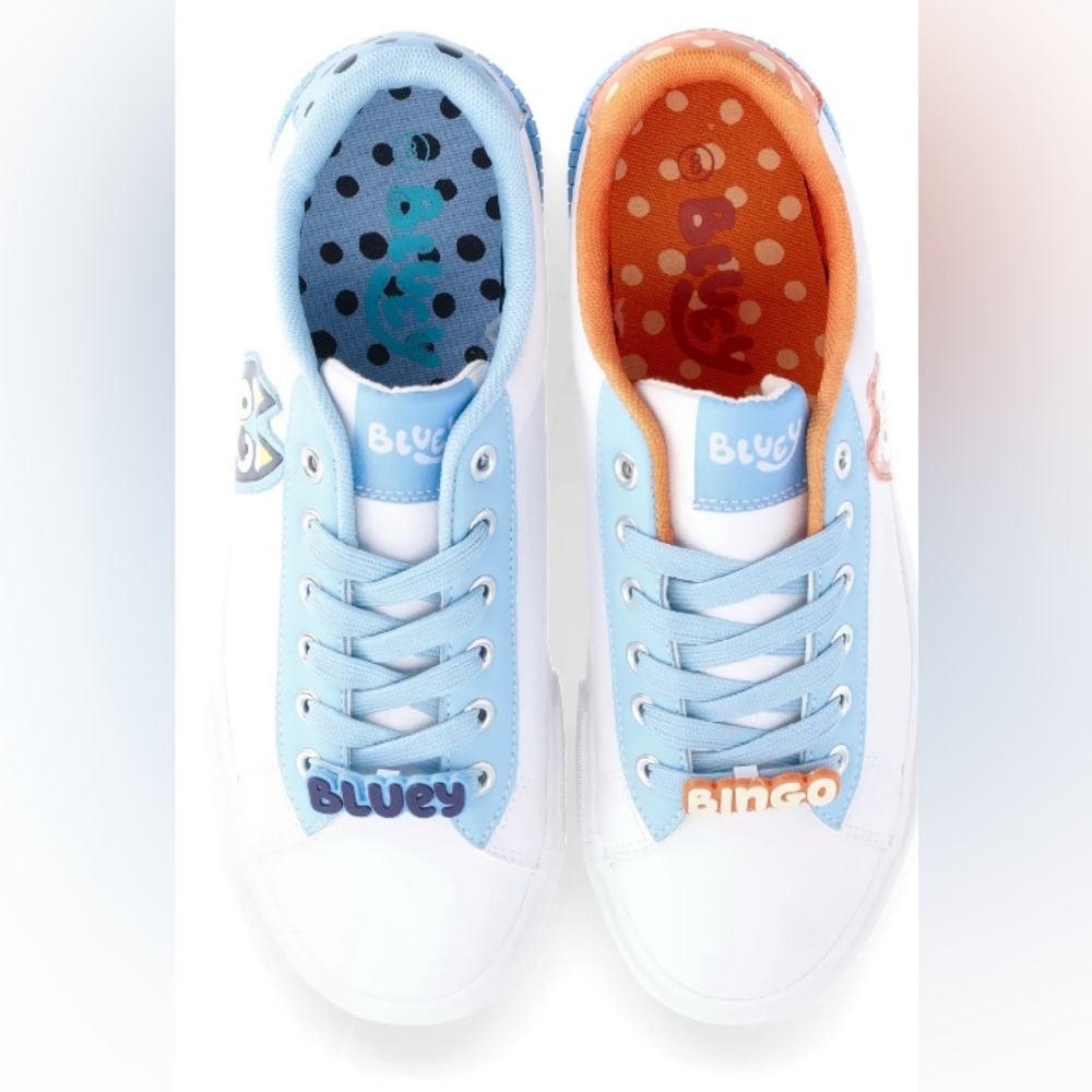 Women's Bluey and Bingo Court Sneakers